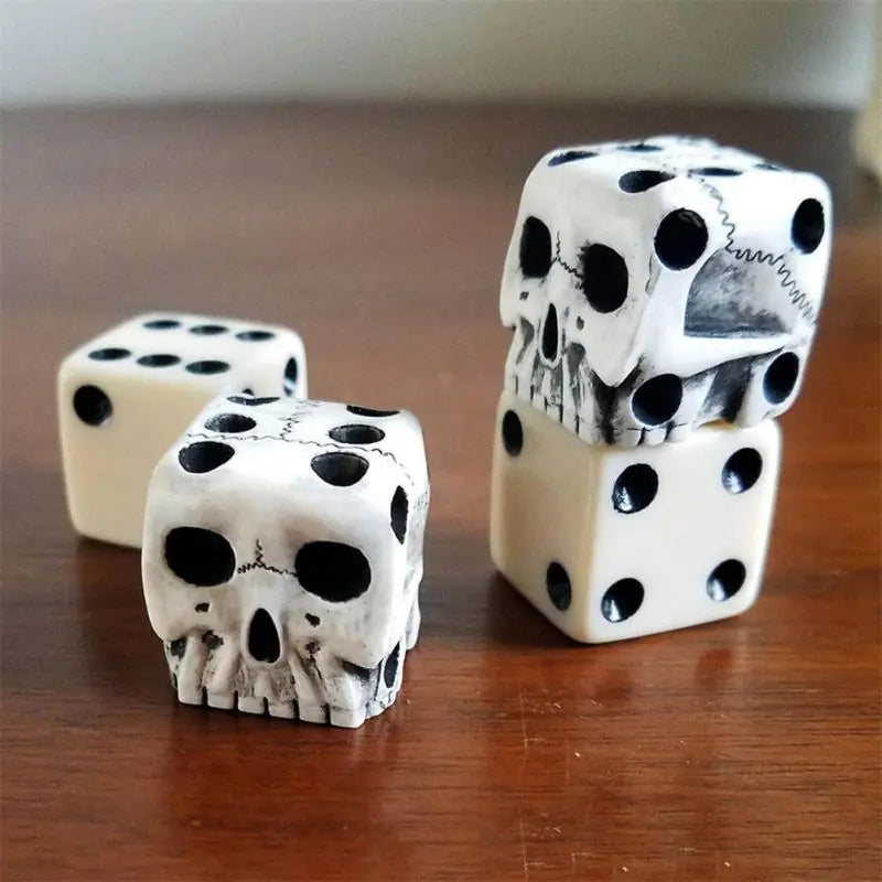 1PC 6-Sided Skull Dice